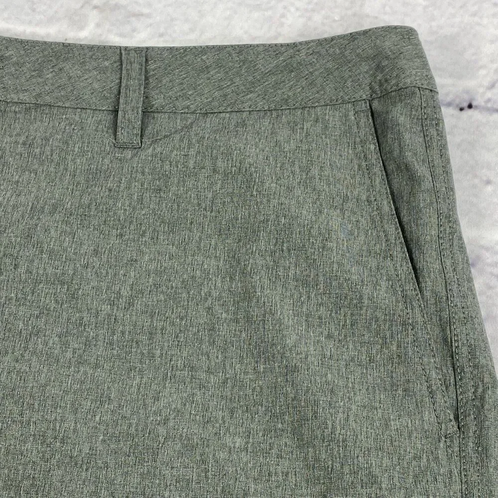 Linksoul Boardwalker Golf Shorts‎ Gray Hybrid Performance Comfort Men's Size 40